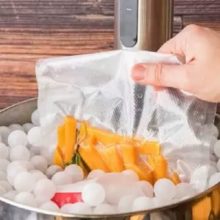 Vakuumbeutel GERÄNDELT ZUM KOCHEN 150×300/105 mic