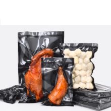 Vakuumbeutel schwarz 150 x 200 , 70 mic